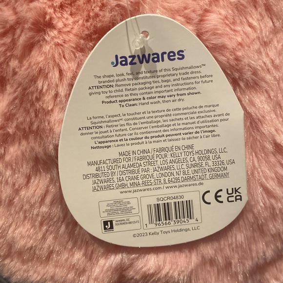 Squishmallow Patty the Cow Fuzzamallows 12” NWT - Picture 4 of 4